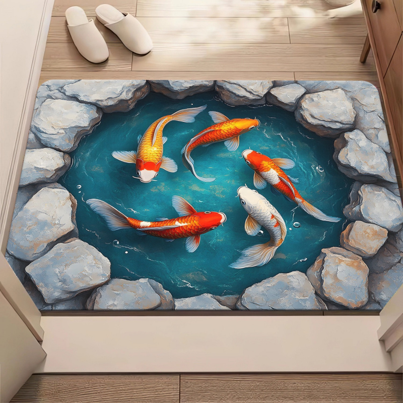 Zara Home Bathroom Mat - VIKAMA Alfombra de baño con visión