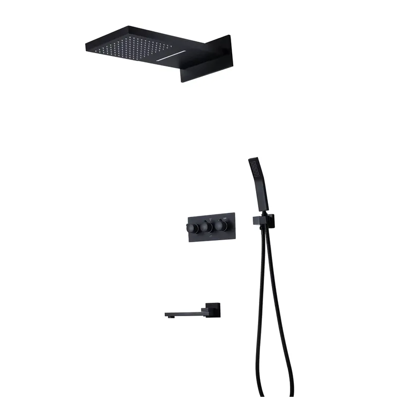 Shower Head Rain - HIDEEP - Juego de Grifería de