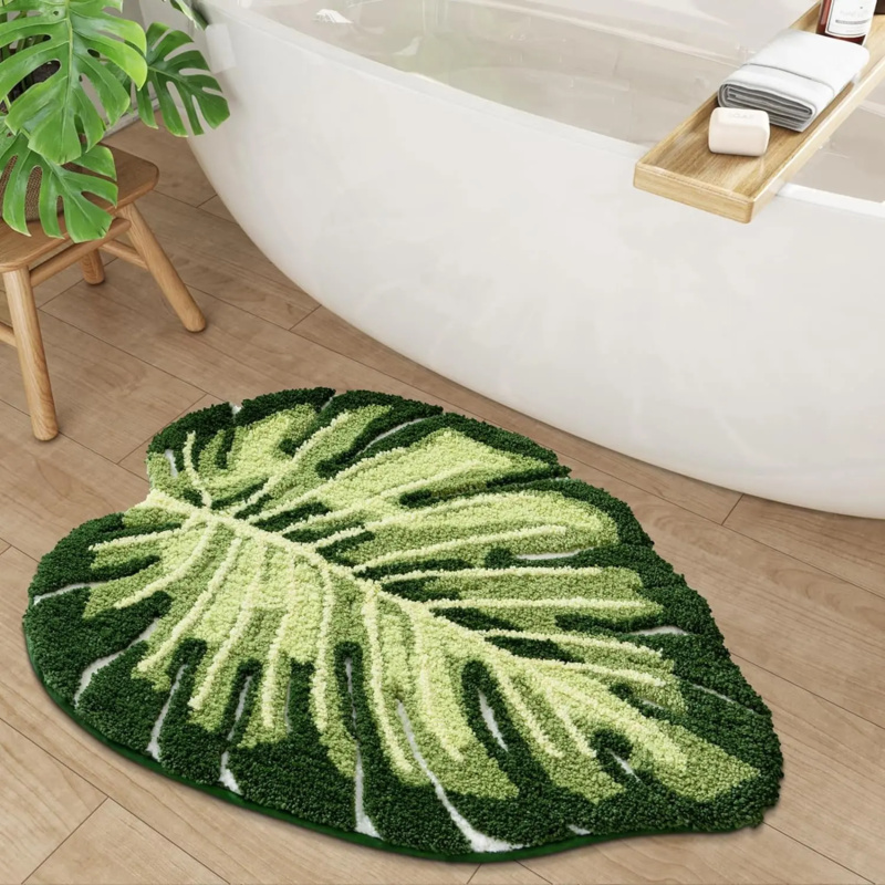Zara Home Bathroom Mat - VIKAMA Alfombra de baño pequeña con
