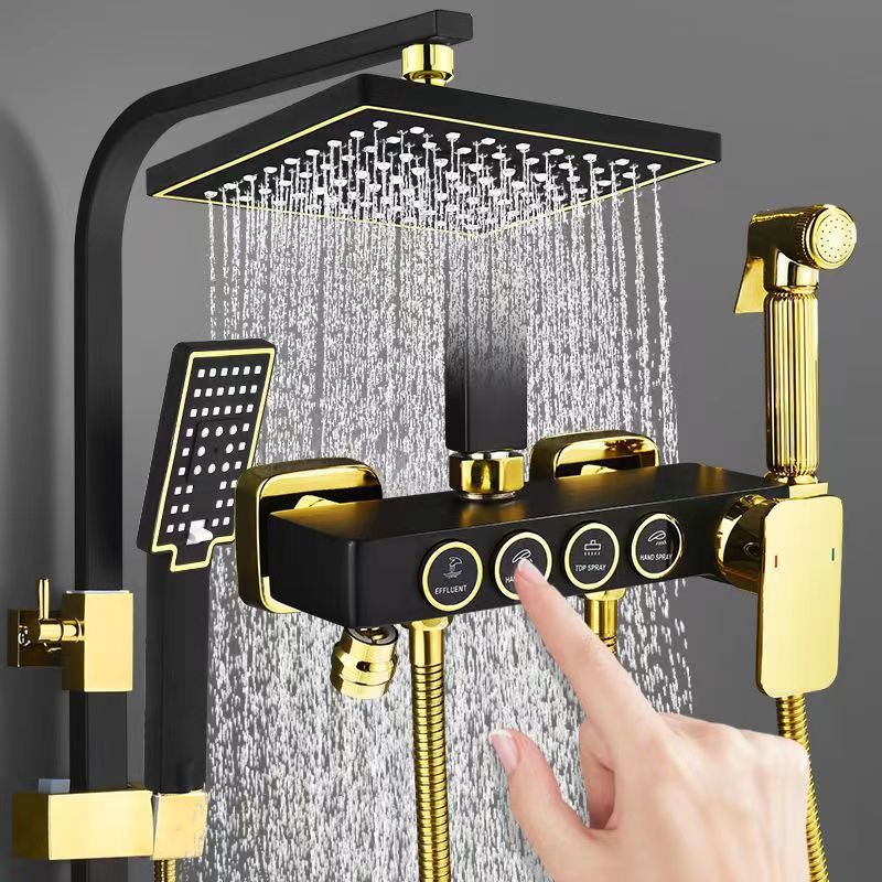 Home Bathroom Faucets - Sistema de ducha completo de acero