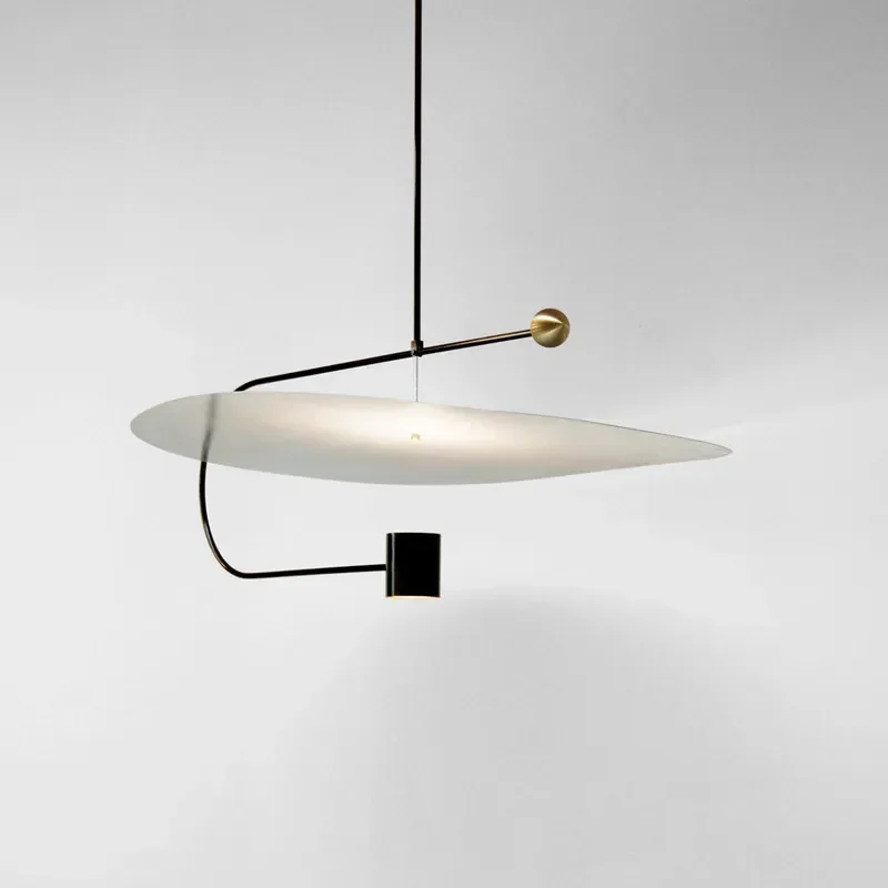 Home Bathroom Lighting Design - Lámpara Colgante de Diseño Nórdico, Acrílica,