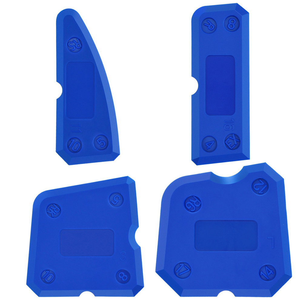 Home Bathroom Cleaning Kit - Juego de herramientas para calafateo, raspador