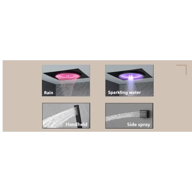 Juego de Ducha LED Inteligente - Home In Bathroom reseña y precio