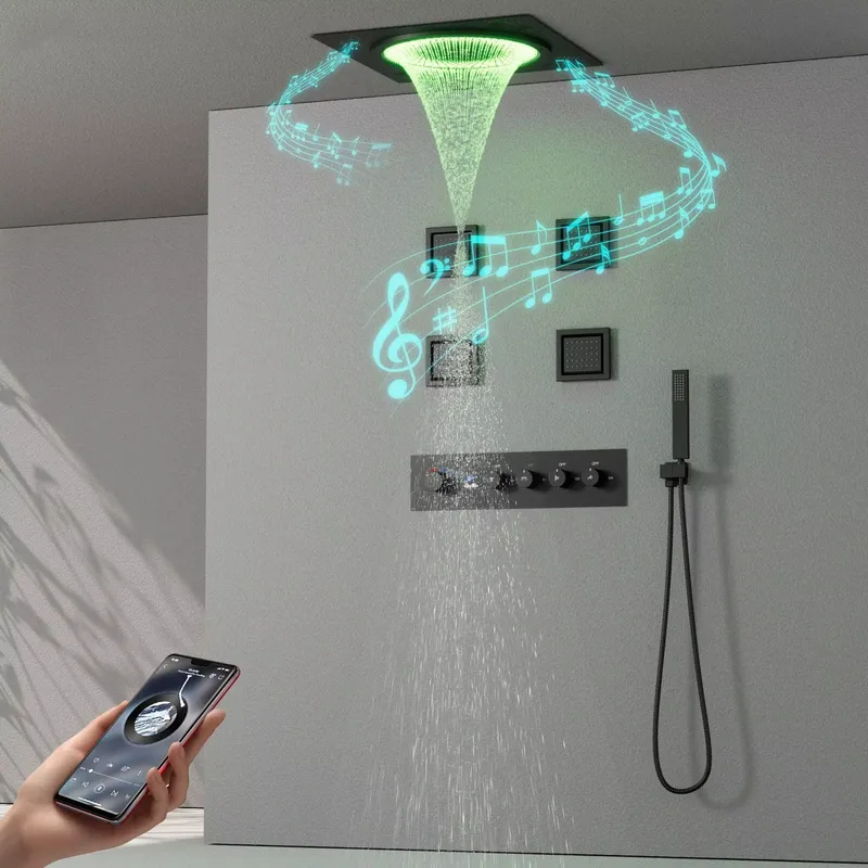 Juego de Ducha LED Inteligente - Home In Bathroom reseña y precio