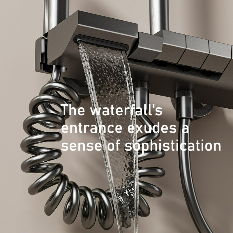 Juego de Ducha con Pantalla LE - Home Bathroom Faucets reseña y precio