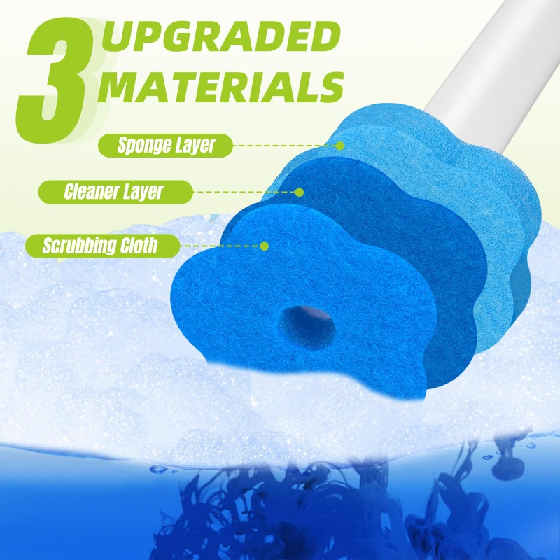 Cepillo de baño con cabezales  - Home Bathroom Cleaning Kit reseña y precio