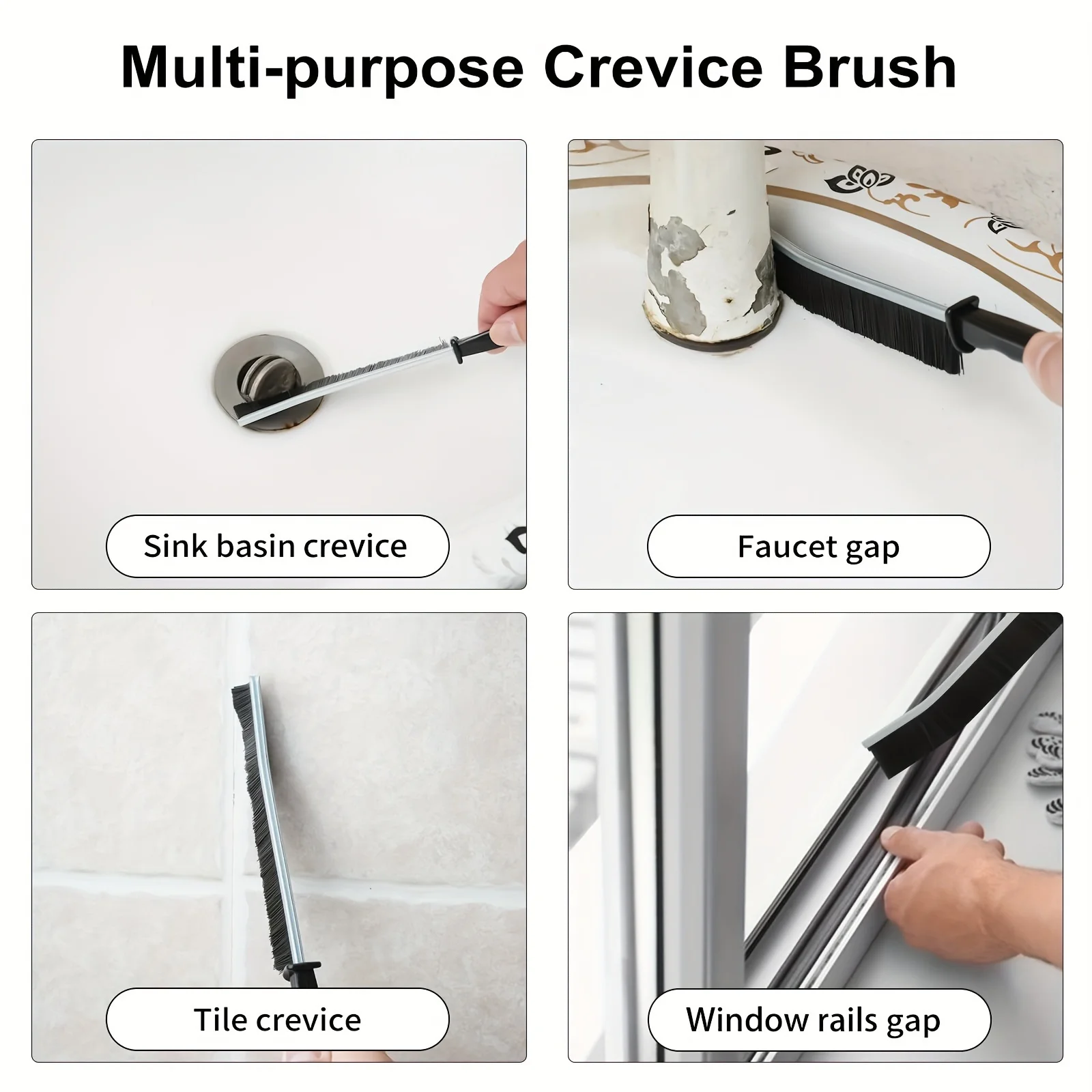 Juego de cepillos de limpieza  - Home Bathroom Cleaning Kit reseña y precio