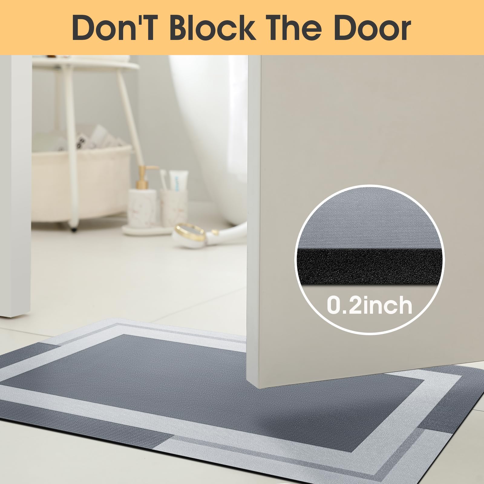 VIKAMA-alfombrilla para baño c - Zara Home Bathroom Mat reseña y precio