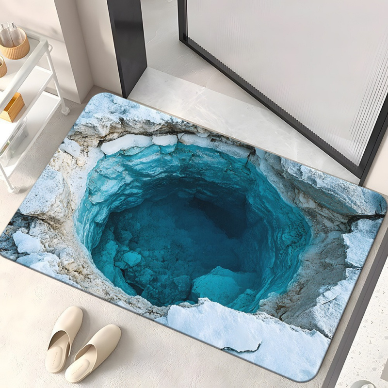 VIKAMA Alfombra de baño con vi - Zara Home Bathroom Mat reseña y precio