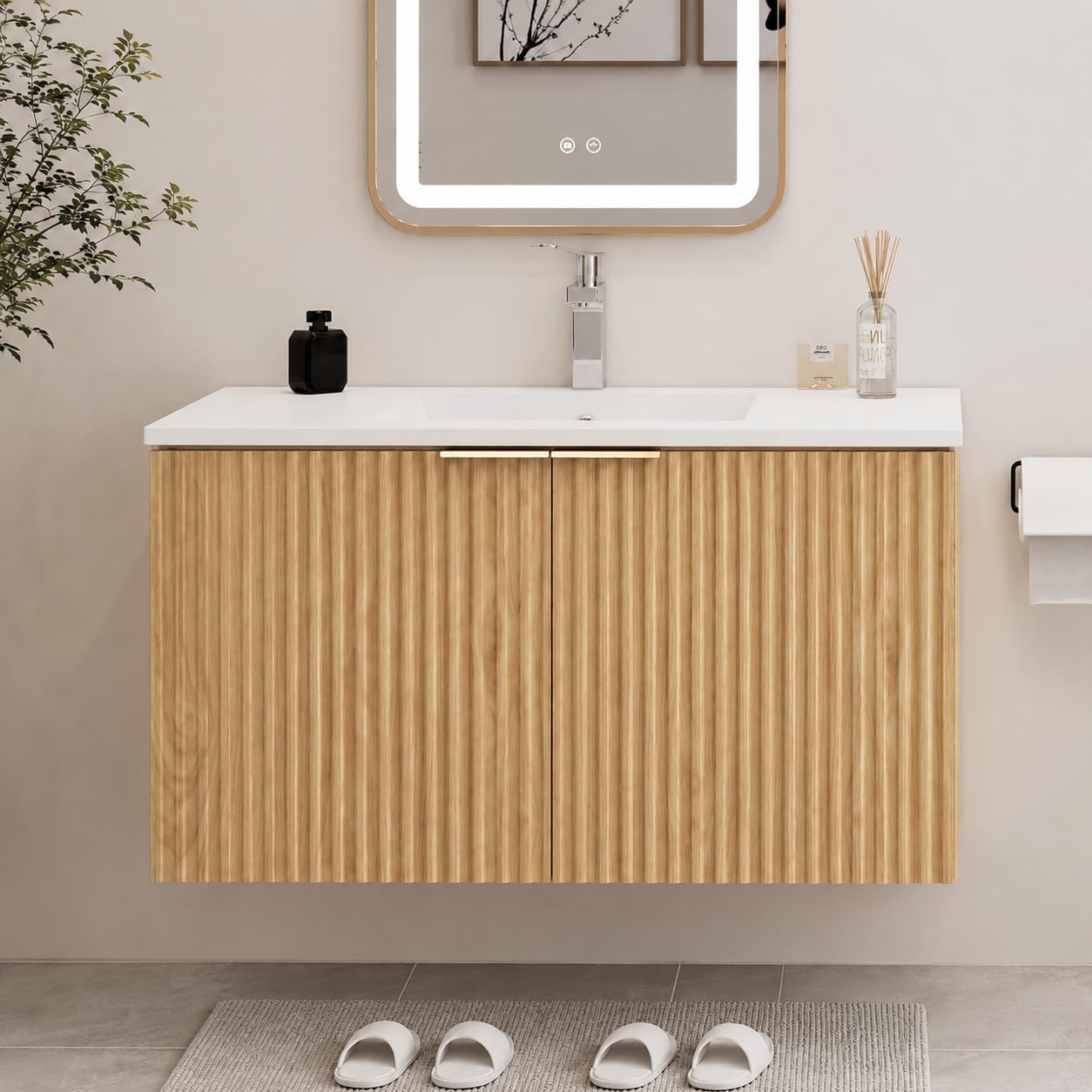 Mueble de Baño Flotante Modern - Home In Bathroom reseña y precio