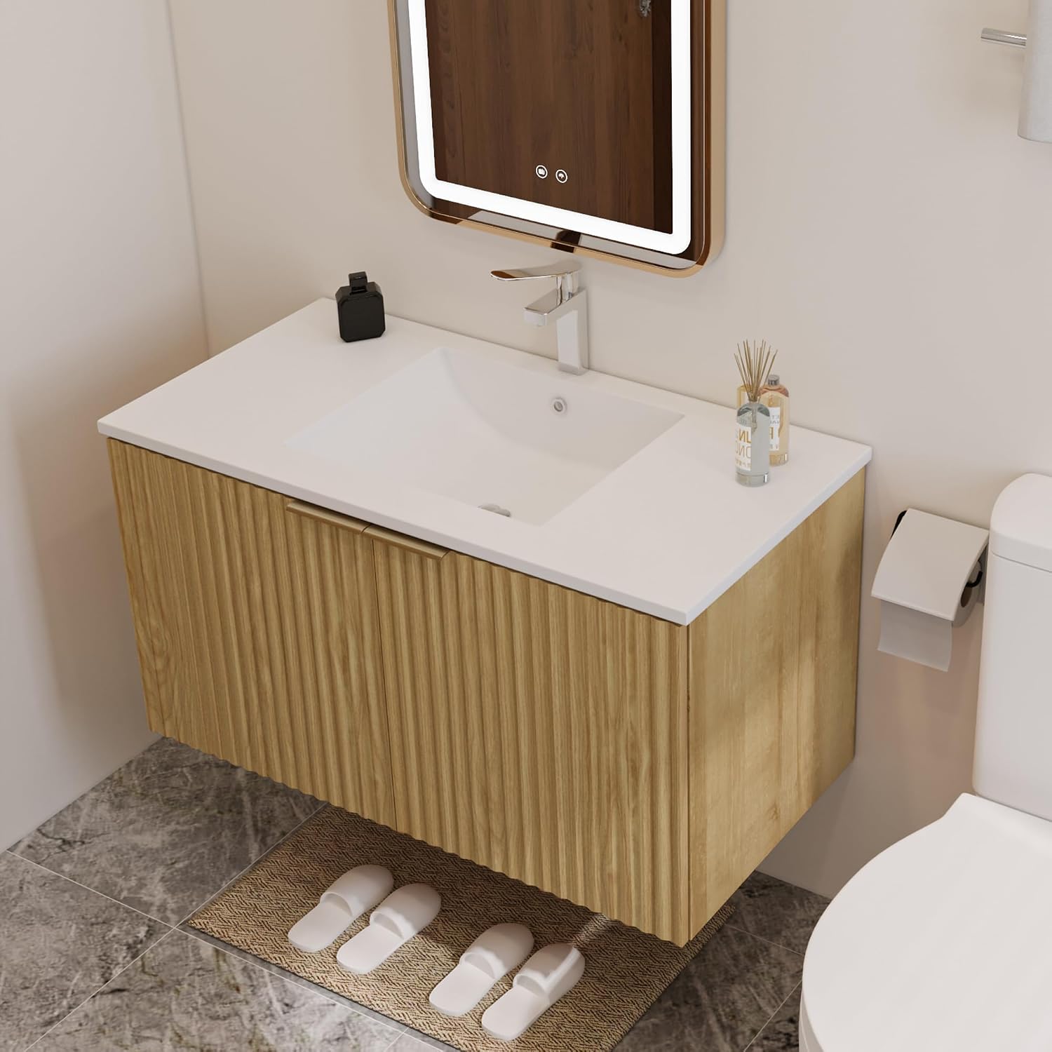 Mueble de Baño Flotante Modern - Home In Bathroom reseña y precio