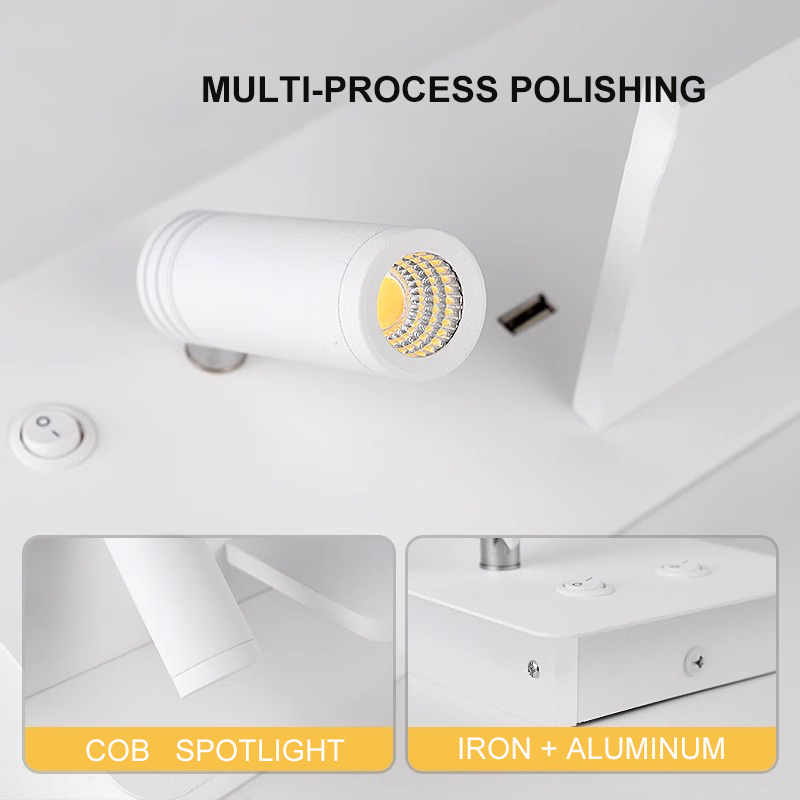 Lámpara de pared de lectura pa - Home Bathroom Lighting Design reseña y precio