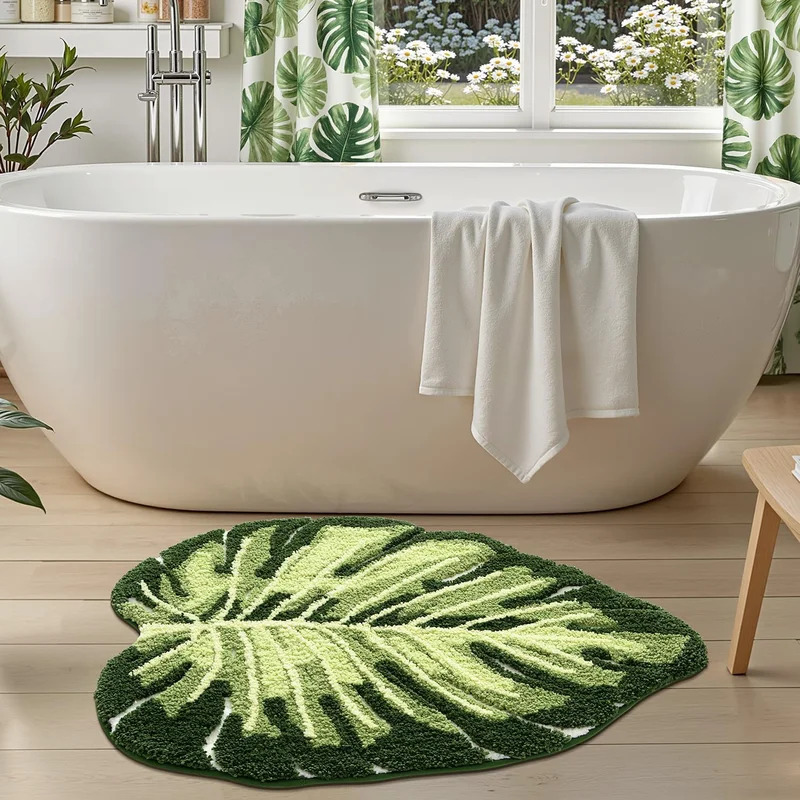 VIKAMA Alfombra de baño antide - Zara Home Bathroom Mat reseña y precio