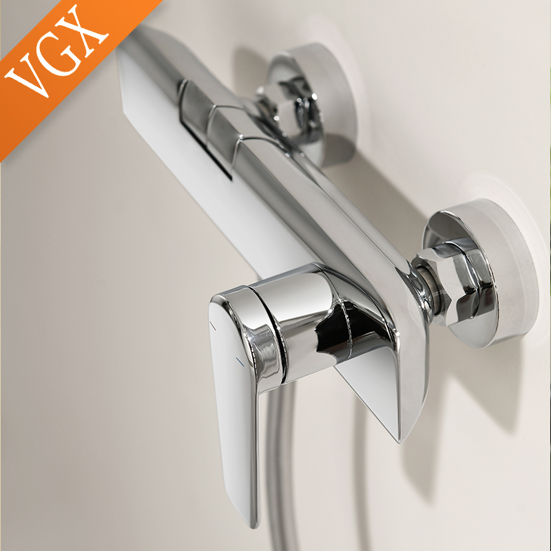 Juego de ducha simple VGX con  - Home Bathroom Faucets reseña y precio