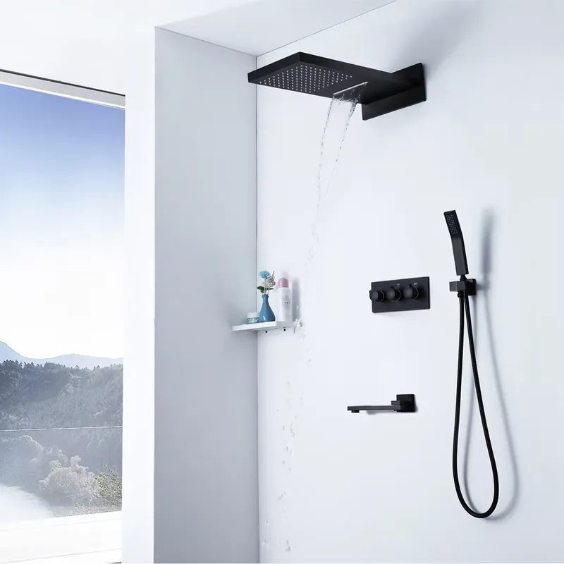 HIDEEP - Juego de Grifería de  - Shower Head Rain reseña y precio