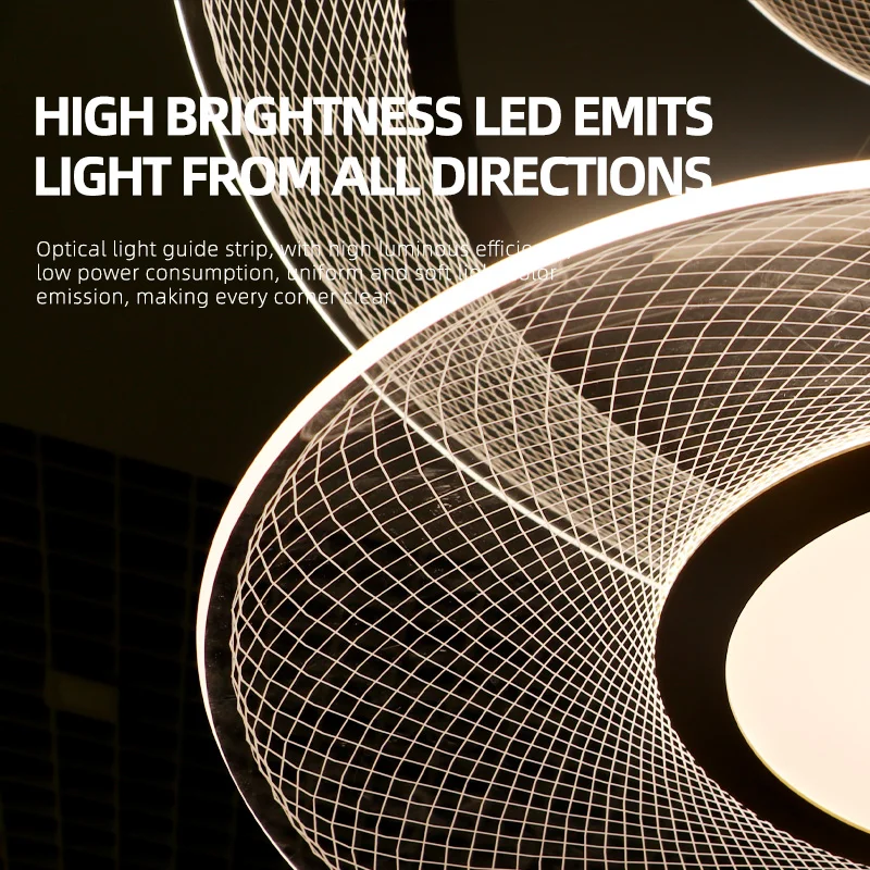 Lámpara de Araña LED Moderna M - Home Bathroom Lighting Design reseña y precio