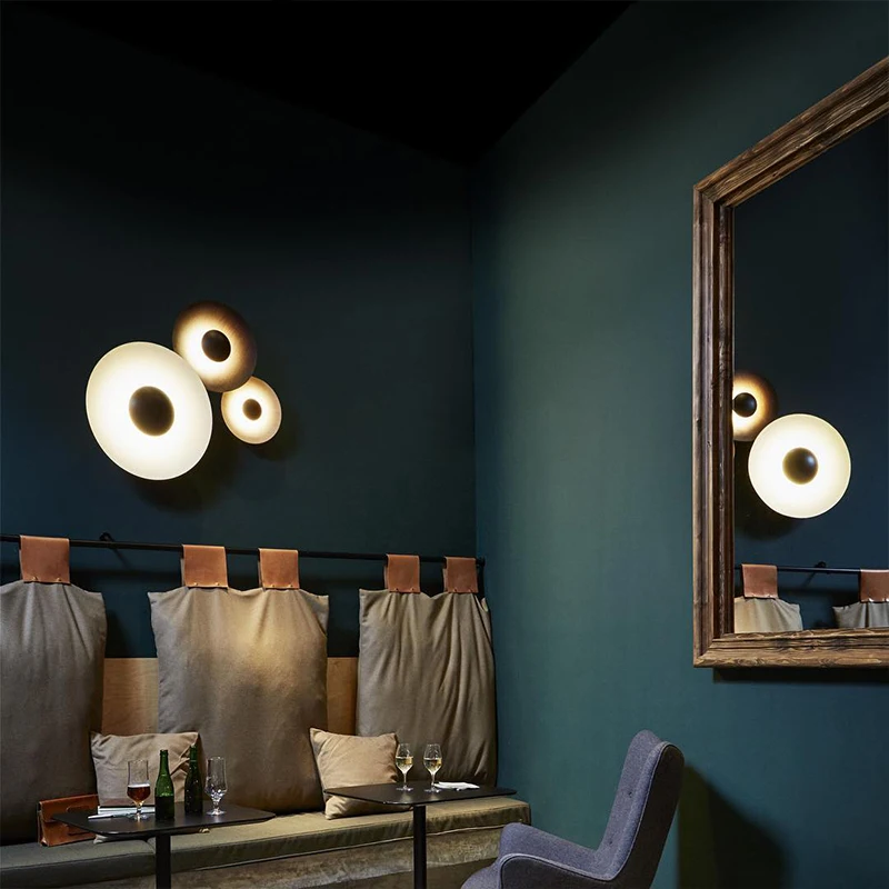 Lámpara Led de pared nórdica r - Home Bathroom Lighting Design reseña y precio