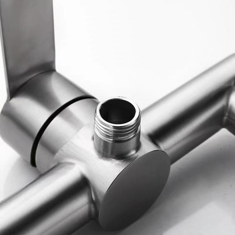 Grifo de ducha de baño de acer - Home Bathroom Faucets reseña y precio