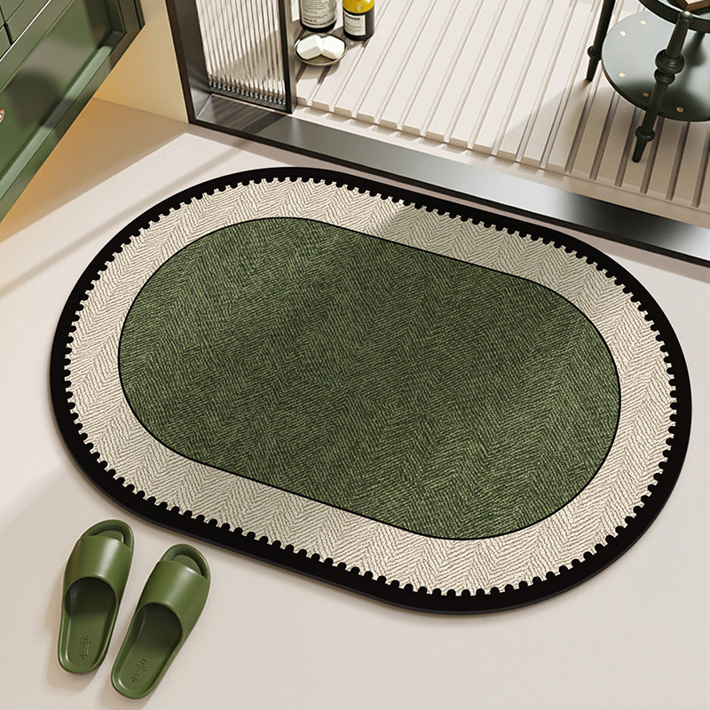 VIKAMA-alfombrilla de baño ant - Zara Home Bathroom Mat reseña y precio