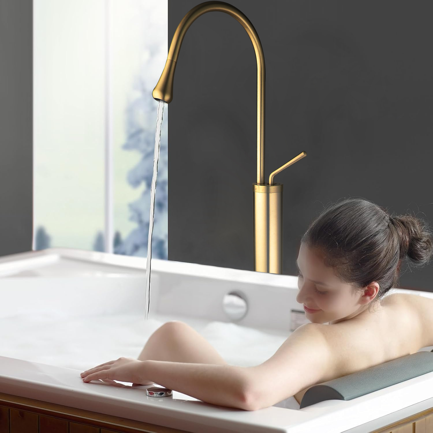 ZAPPO Grifo de bañera independ - Home Bathroom Faucets reseña y precio