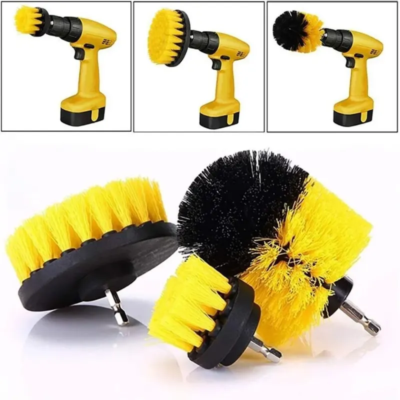 Juego de 3 cepillos de limpiez - Home Bathroom Cleaning Kit reseña y precio
