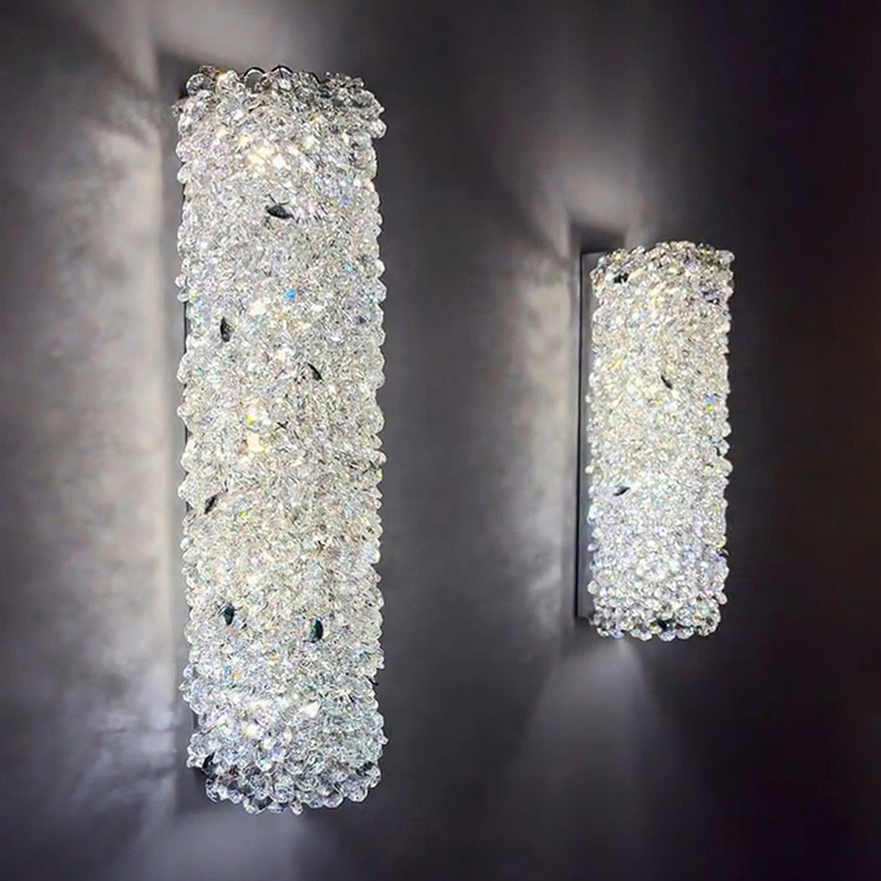 Lámpara de pared con cuentas d - Home Bathroom Lighting Design reseña y precio