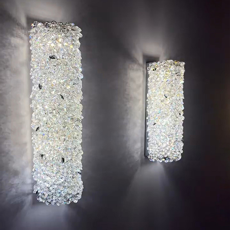 Lámpara de pared con cuentas d - Home Bathroom Lighting Design reseña y precio