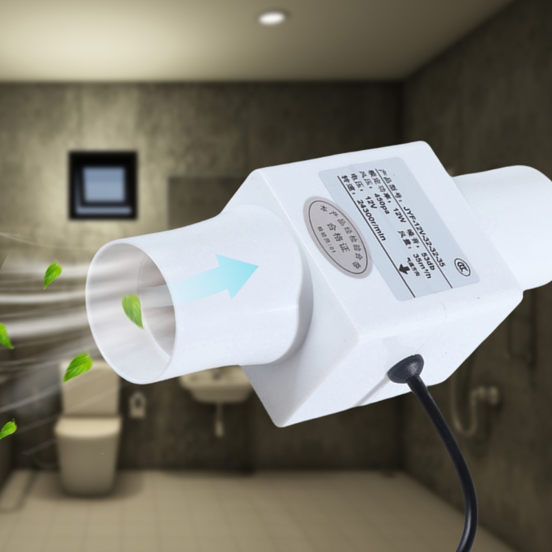 Extractor ventilación tubo en  - Home Bathroom Extractor Fan reseña y precio