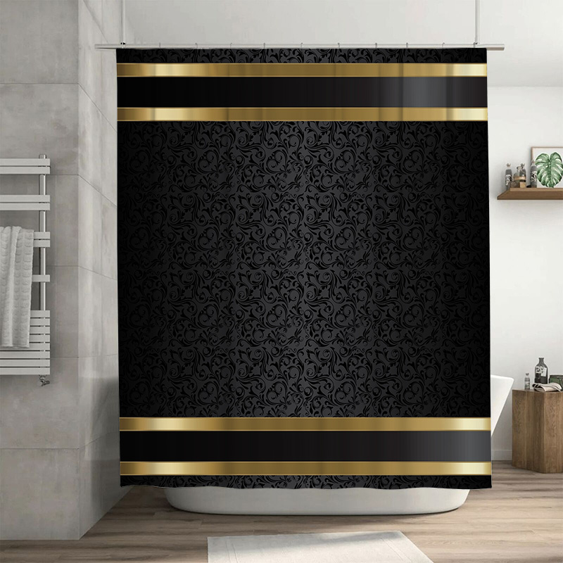 Juego de baño de lujo negro y  - Zara Home Bathroom Mat reseña y precio