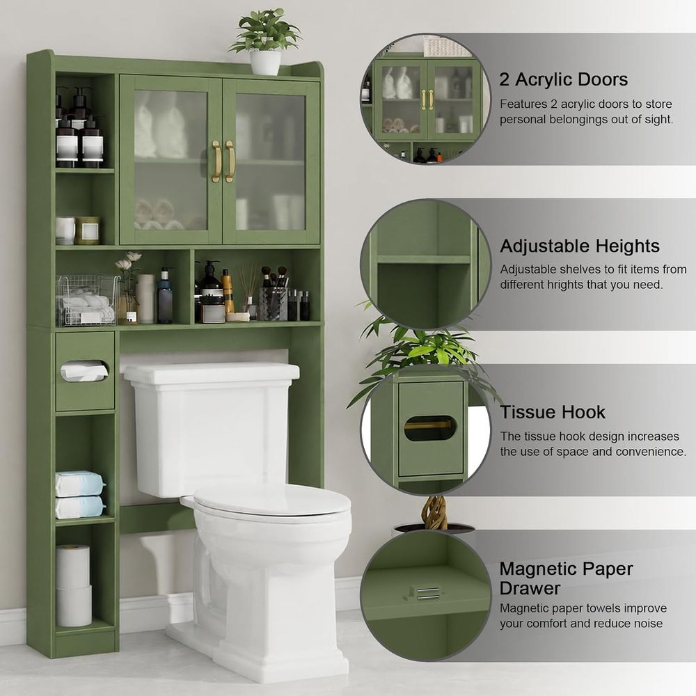Gabinete de Almacenamiento Acr - Home In Bathroom reseña y precio