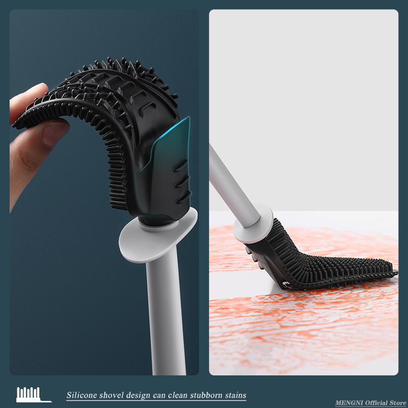 MENGNI-escobilla de baño de lu - Home Bathroom Cleaning Kit reseña y precio