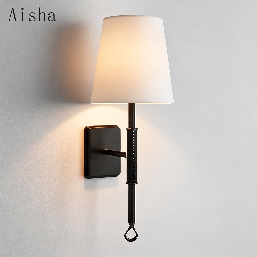 Lámpara de Pared de Tela Estil - Home Bathroom Lighting Design reseña y precio