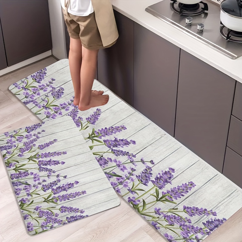 VIKAMA Alfombra de cocina de f - Zara Home Bathroom Mat reseña y precio