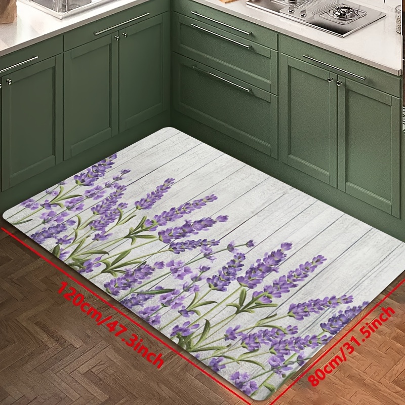 VIKAMA Alfombra de cocina de f - Zara Home Bathroom Mat reseña y precio