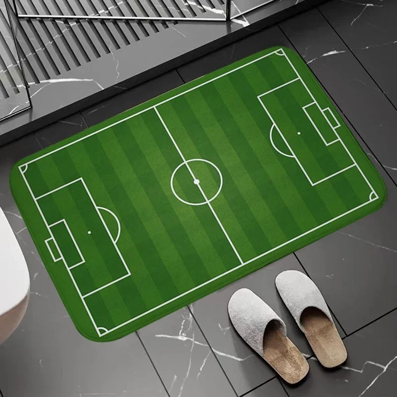 Alfombra de puerta con patrón  - Zara Home Bathroom Mat reseña y precio