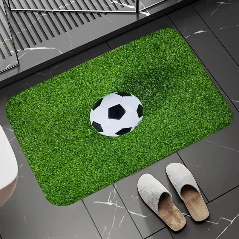 Alfombra de puerta con patrón  - Zara Home Bathroom Mat reseña y precio